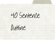 40 Sentence
Outline
